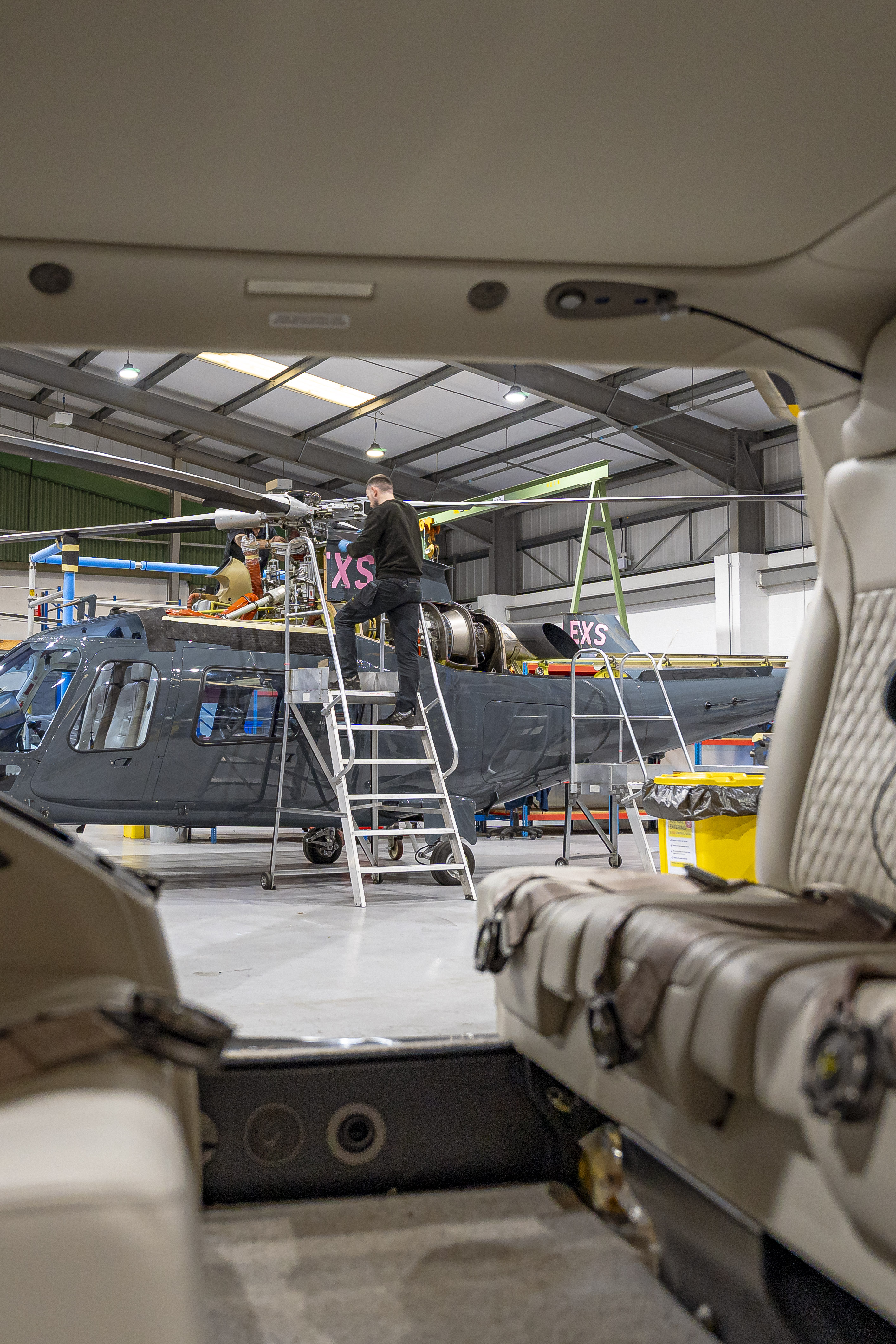 image of aircraft services in action