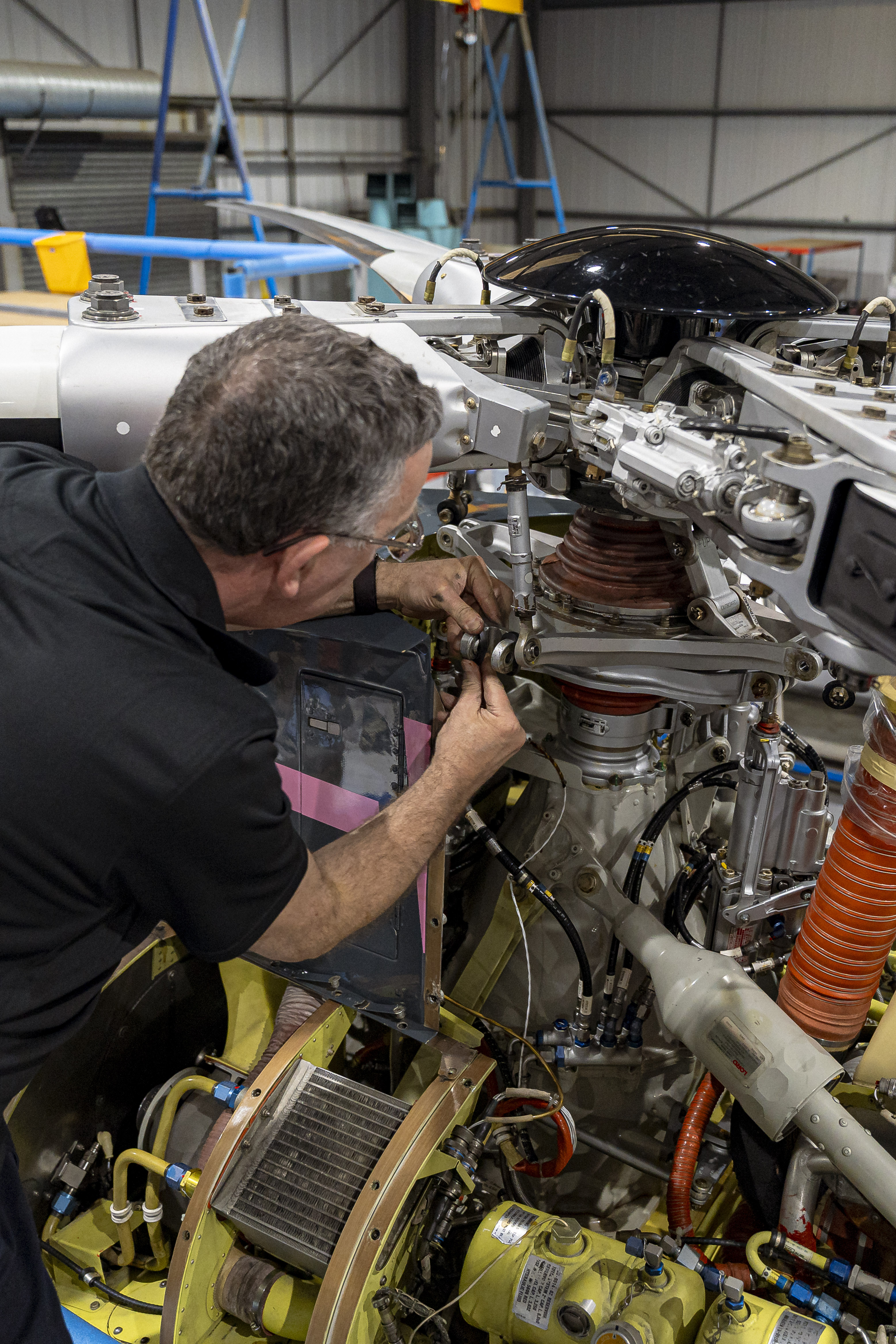 image of aircraft services in action