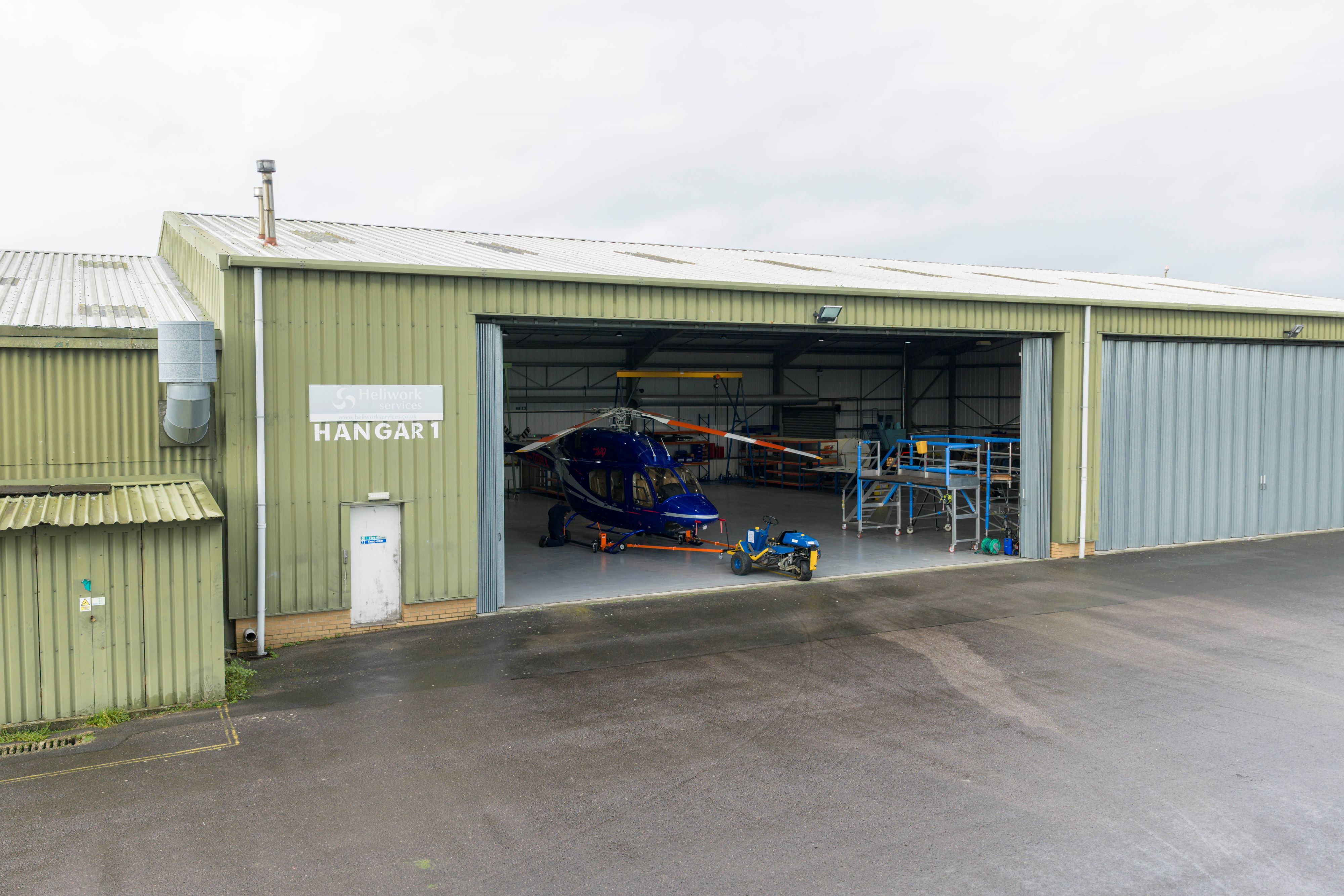 image of aircraft services in action