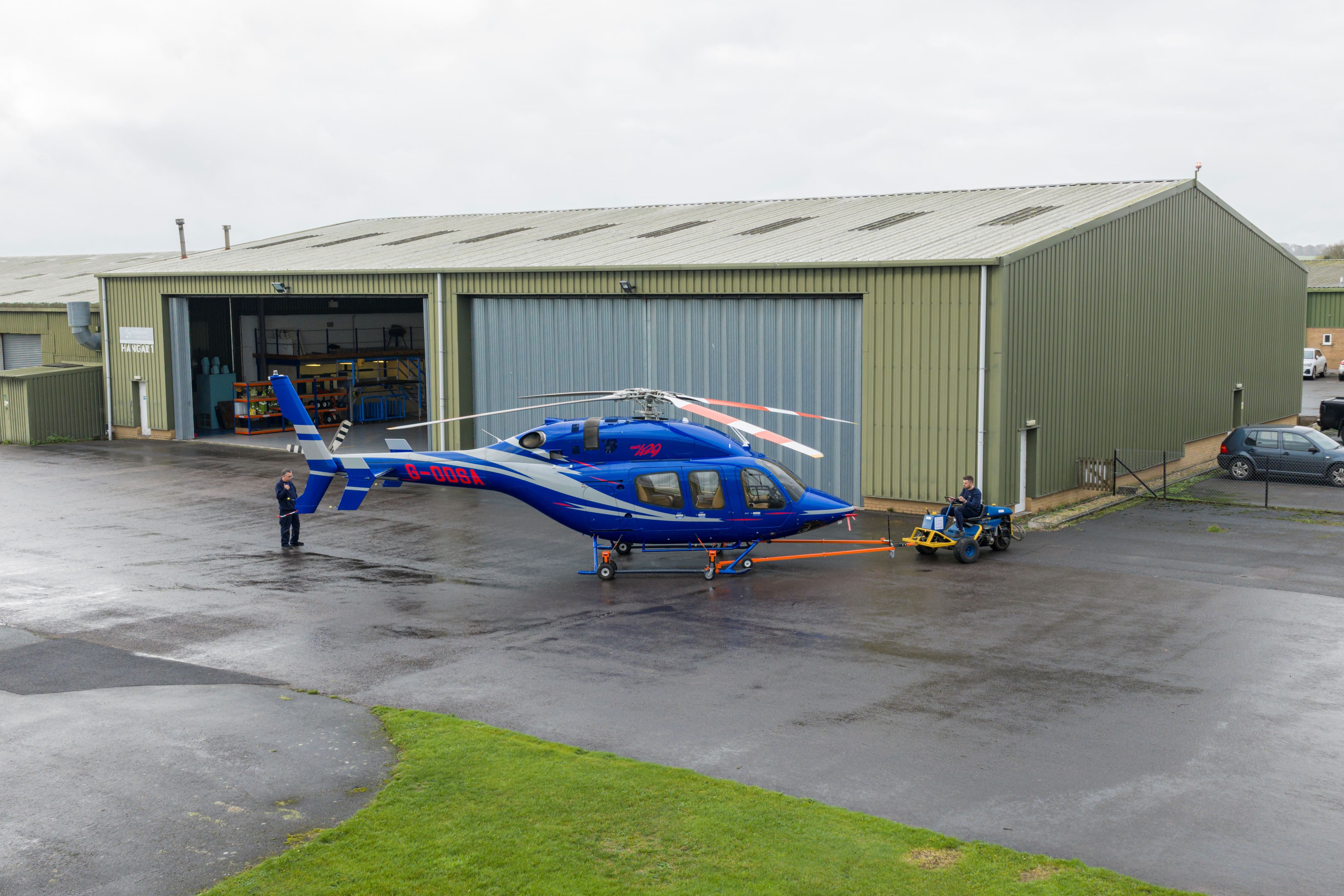 image of aircraft services in action