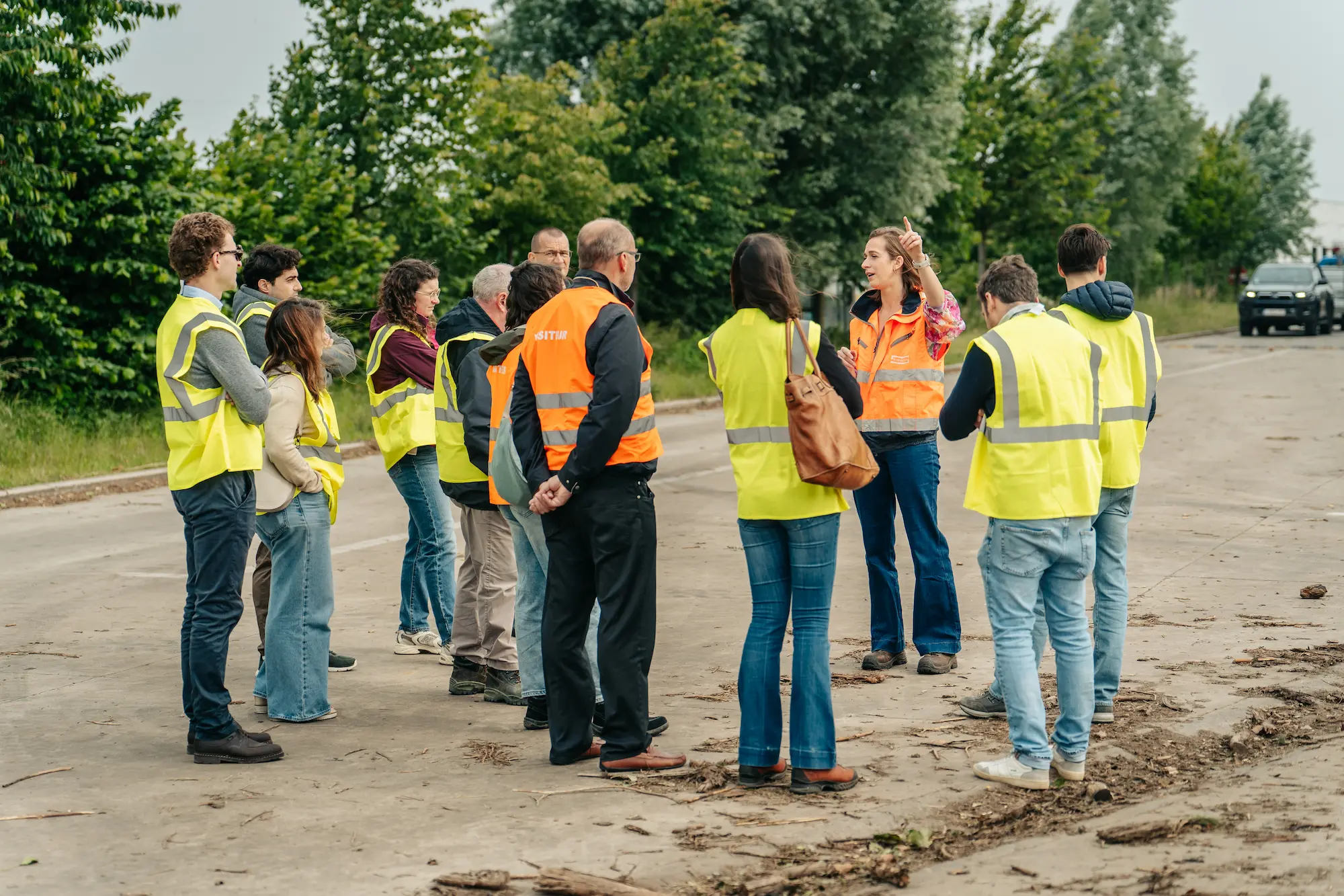 Visites de communes de la plateformes InWood