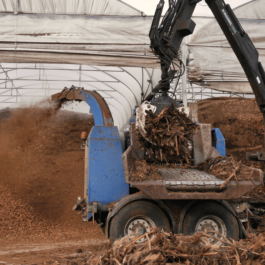Broyage secondaire des plaquettes bois