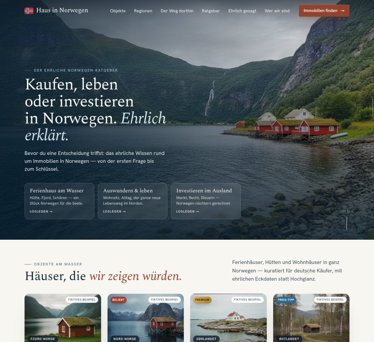 Haus in Norwegen kaufen