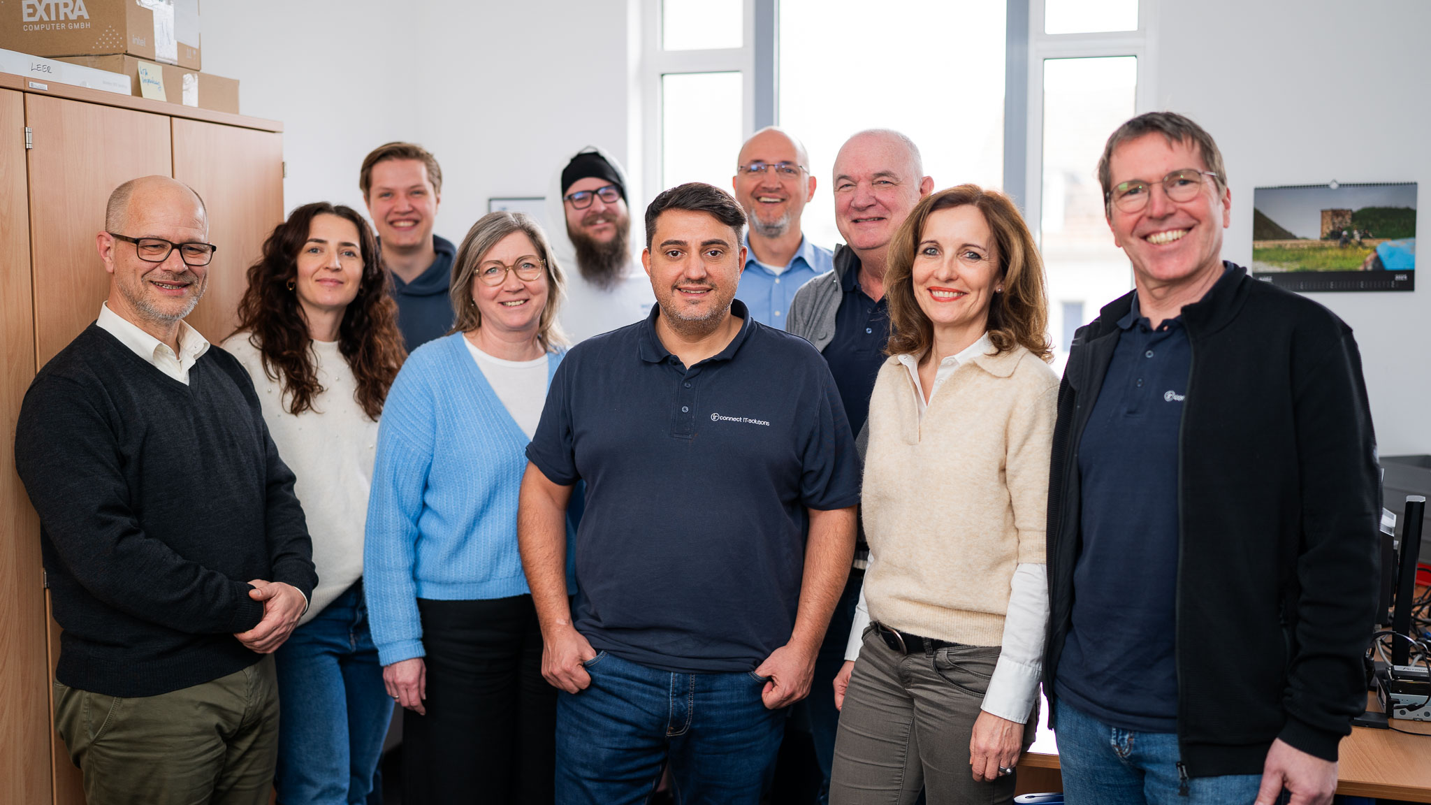 Das Team der connect IT-solutions GmbH – IT für Arztpraxen in Darmstadt