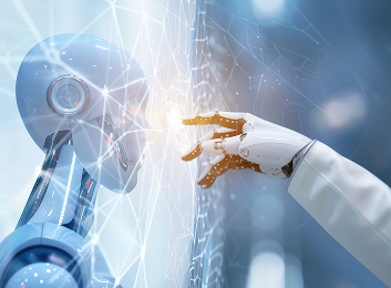 Robot reaches for Artificial Intelligence
