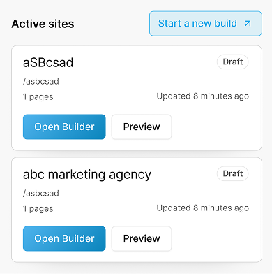 Website Management & Builder