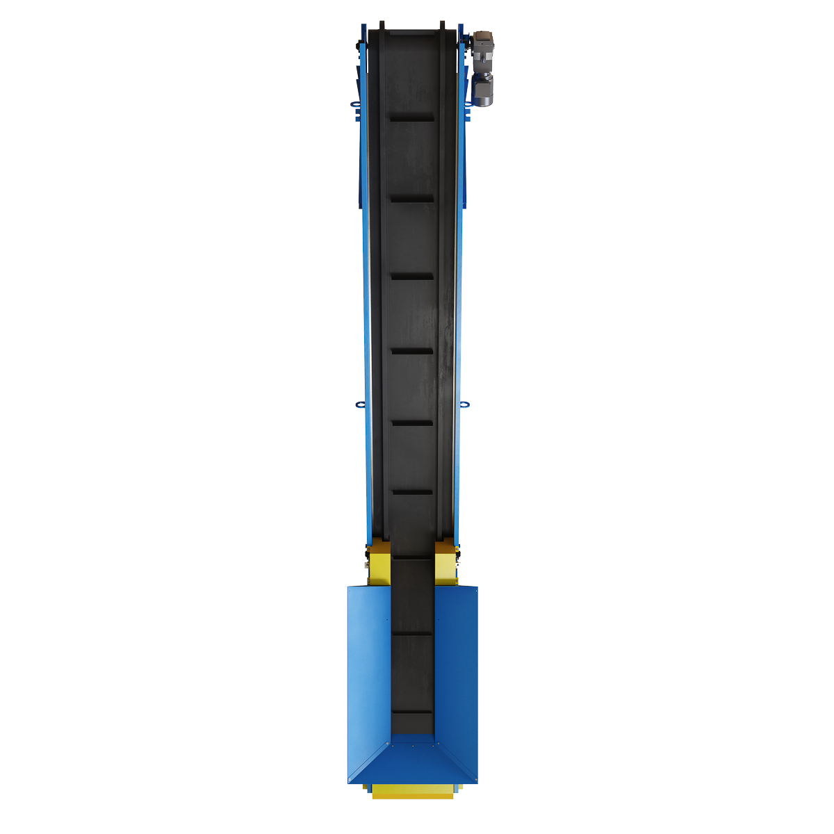 ignoreGeneration#Feeder and Discharge Conveyor top view