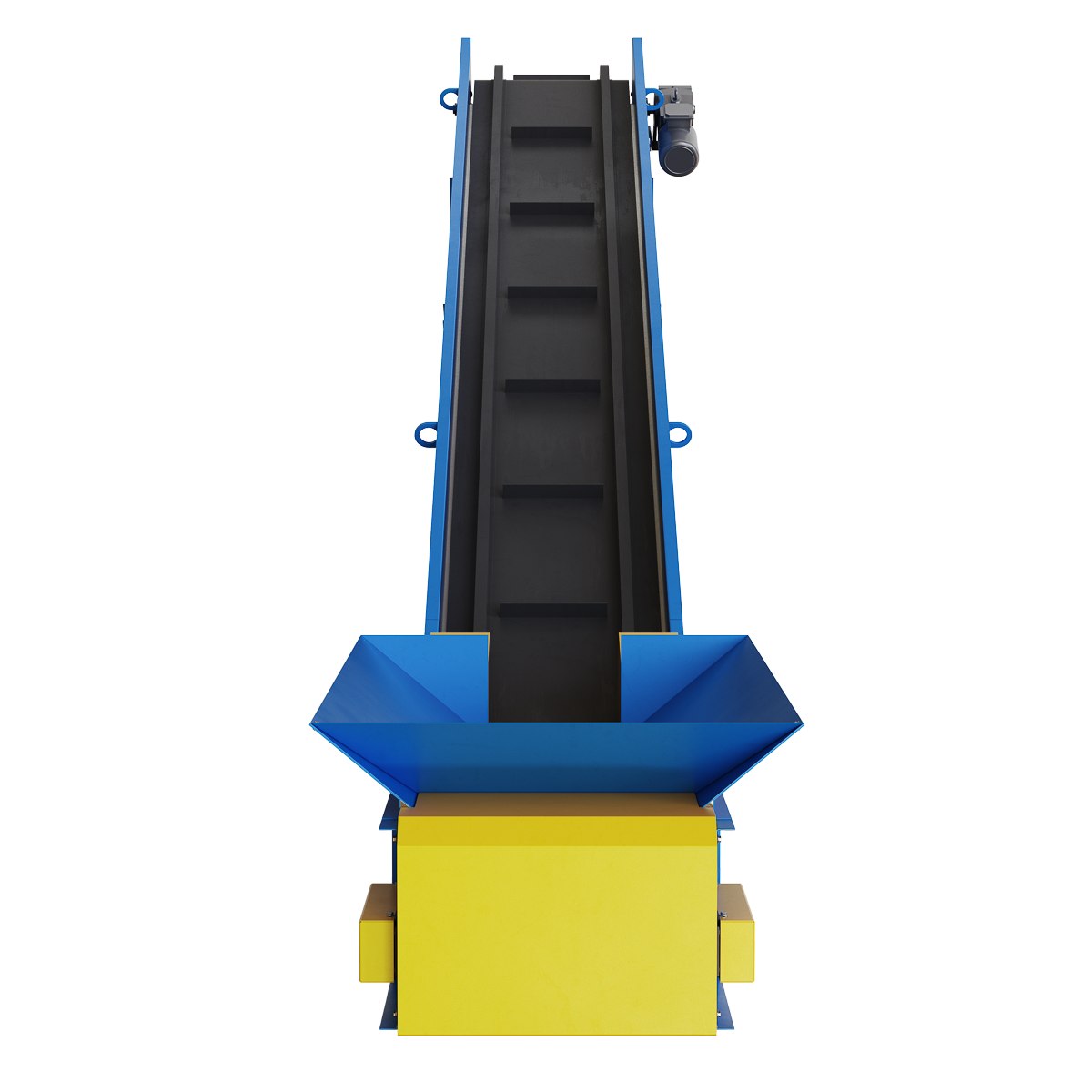 ignoreGeneration#Feeder and Discharge Conveyor front view
