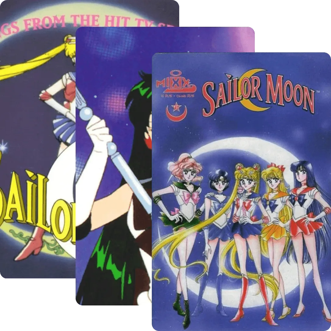 Sailor Moon manga volumes published by TOKYOPOP