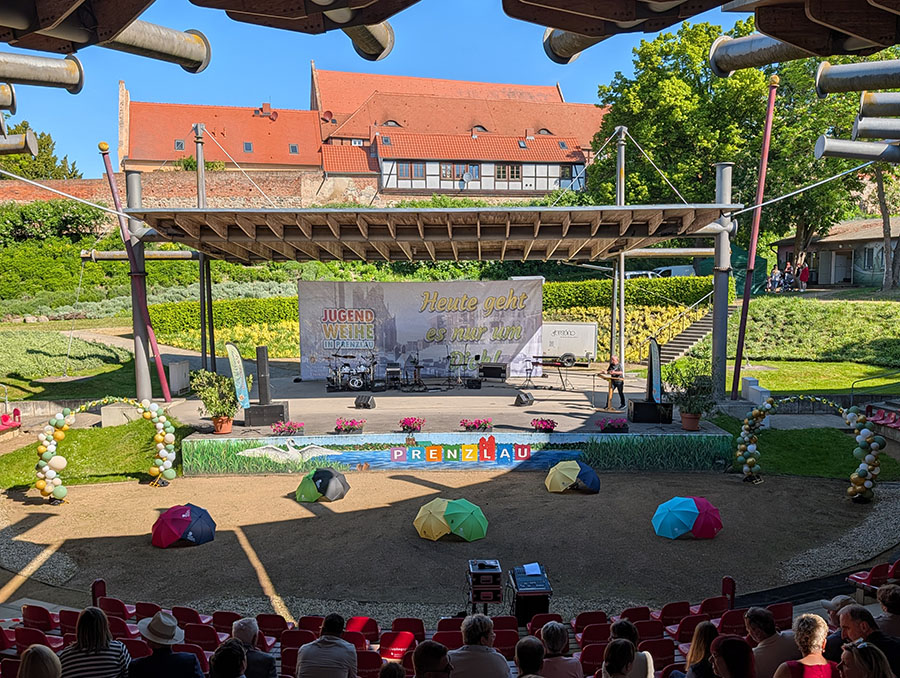 Jugendweihe im Prenzlauer Seepark