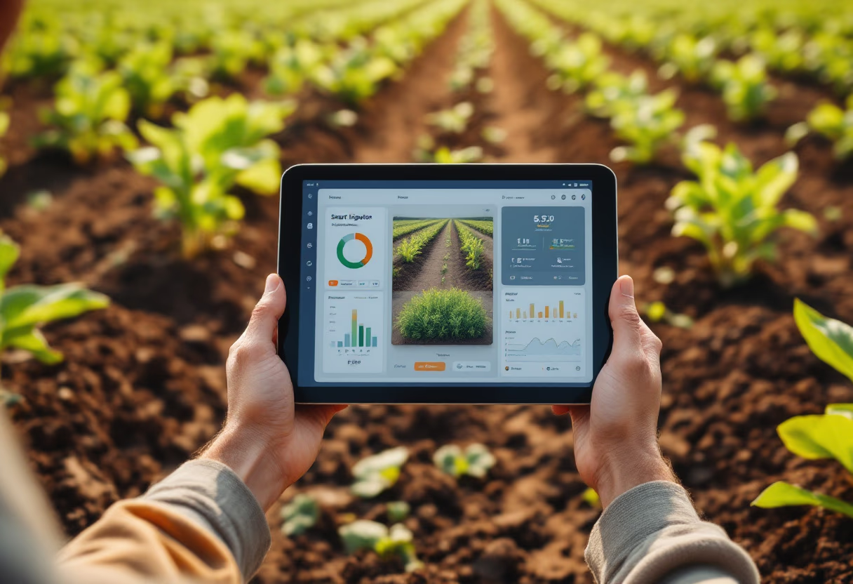 smart irrigation interface