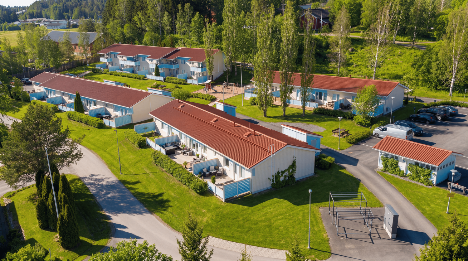 Suomi Leijona maalaus asiakaskohde katto