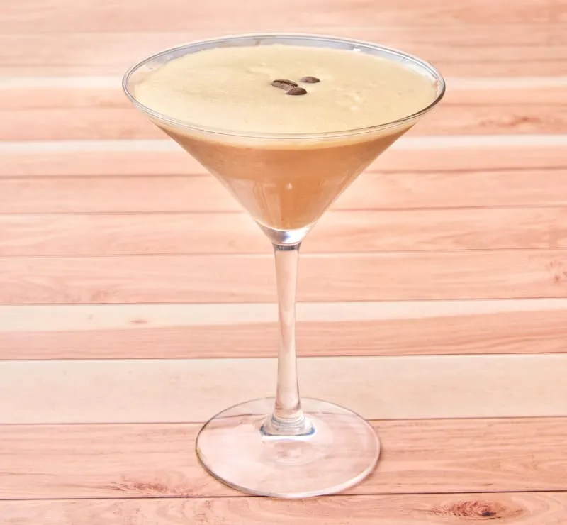 Espresso, Espresso liqueur, Féileacán Irish Creme, wine-based vodka alternative.