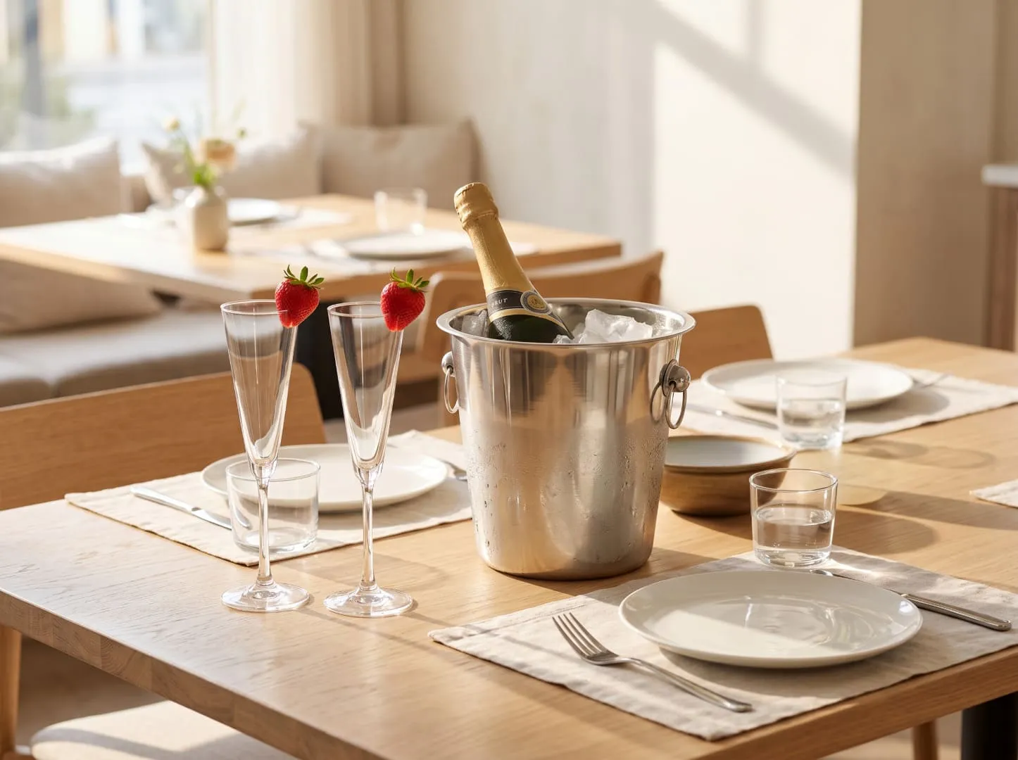 Wycliff Sparkling or La Marca Prosecco