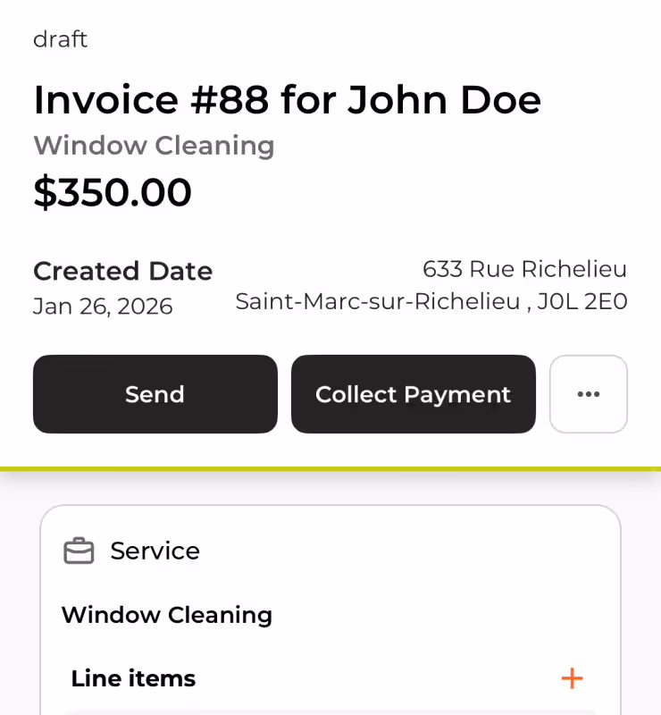 payment tracking & invoice reminders