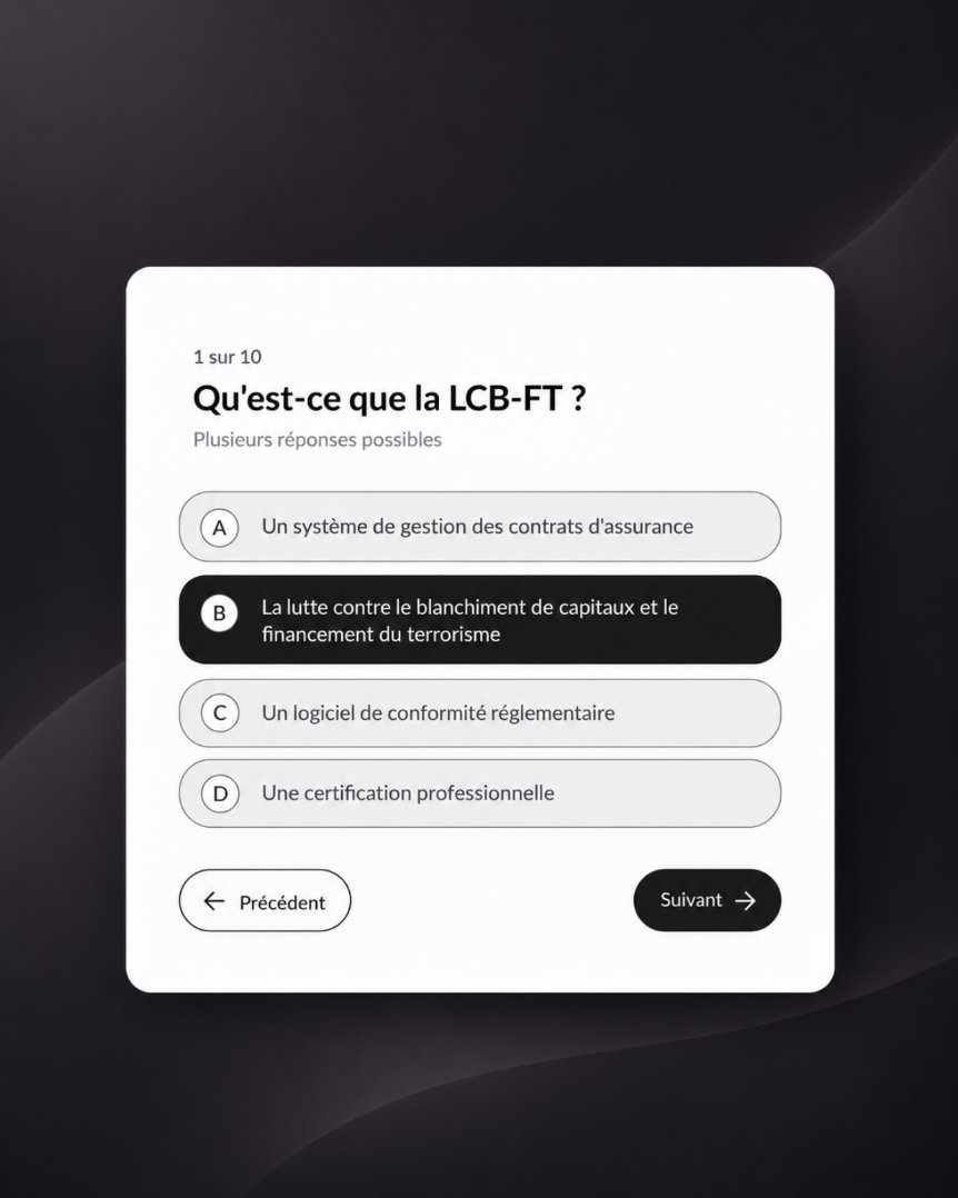 Insérer une évaluation entre deux épisodes