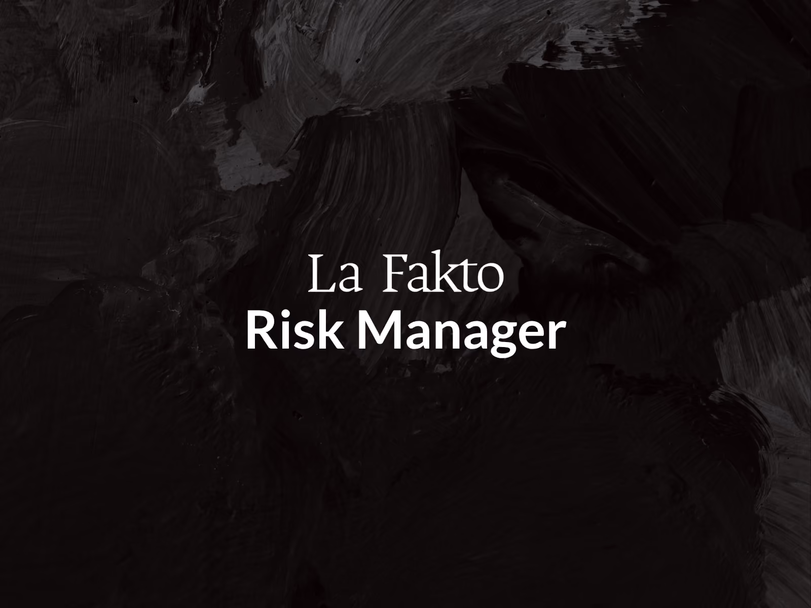 Risk manager