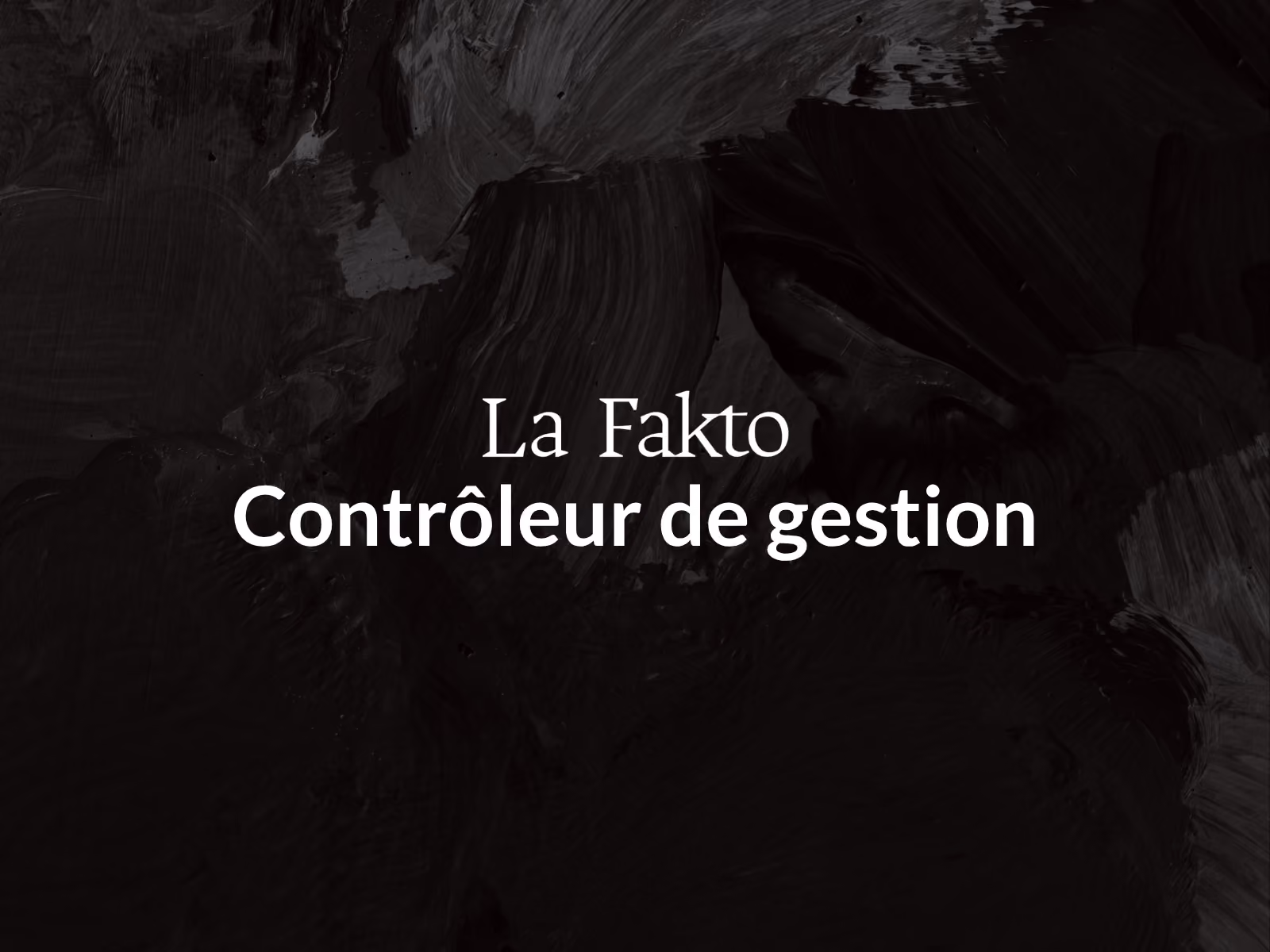 Contrôleur de gestion