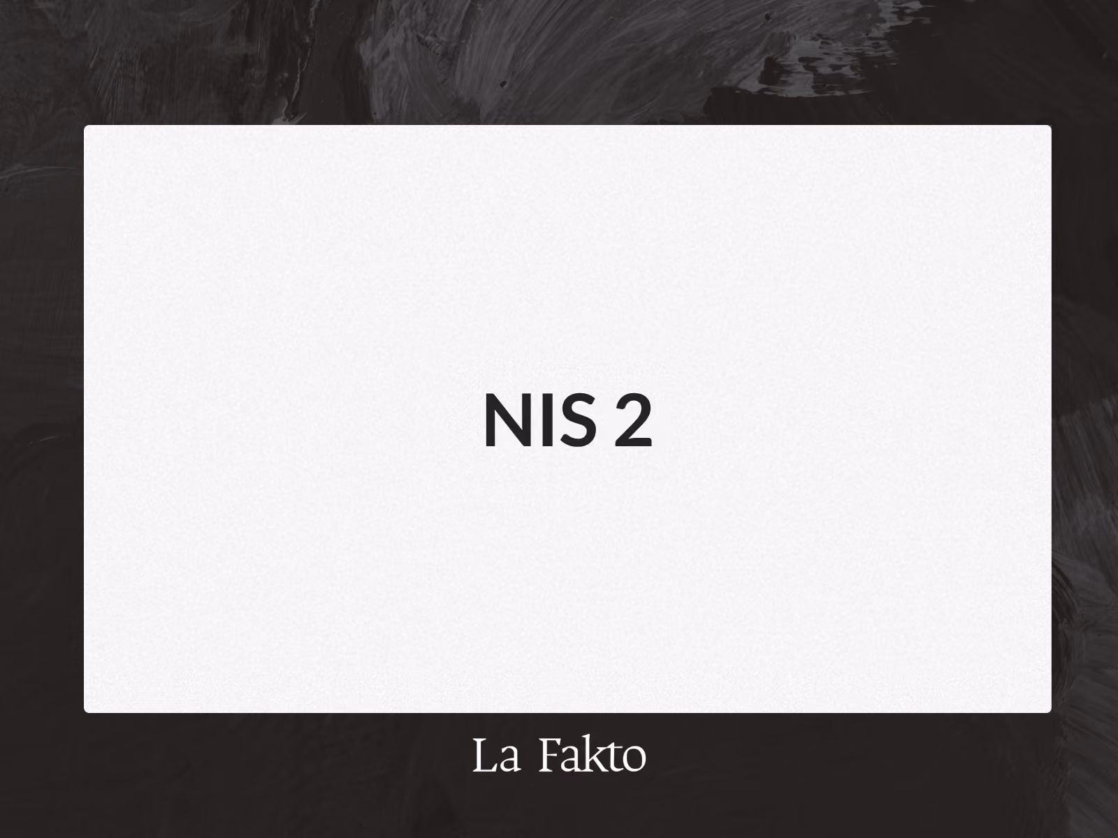 NIS 2