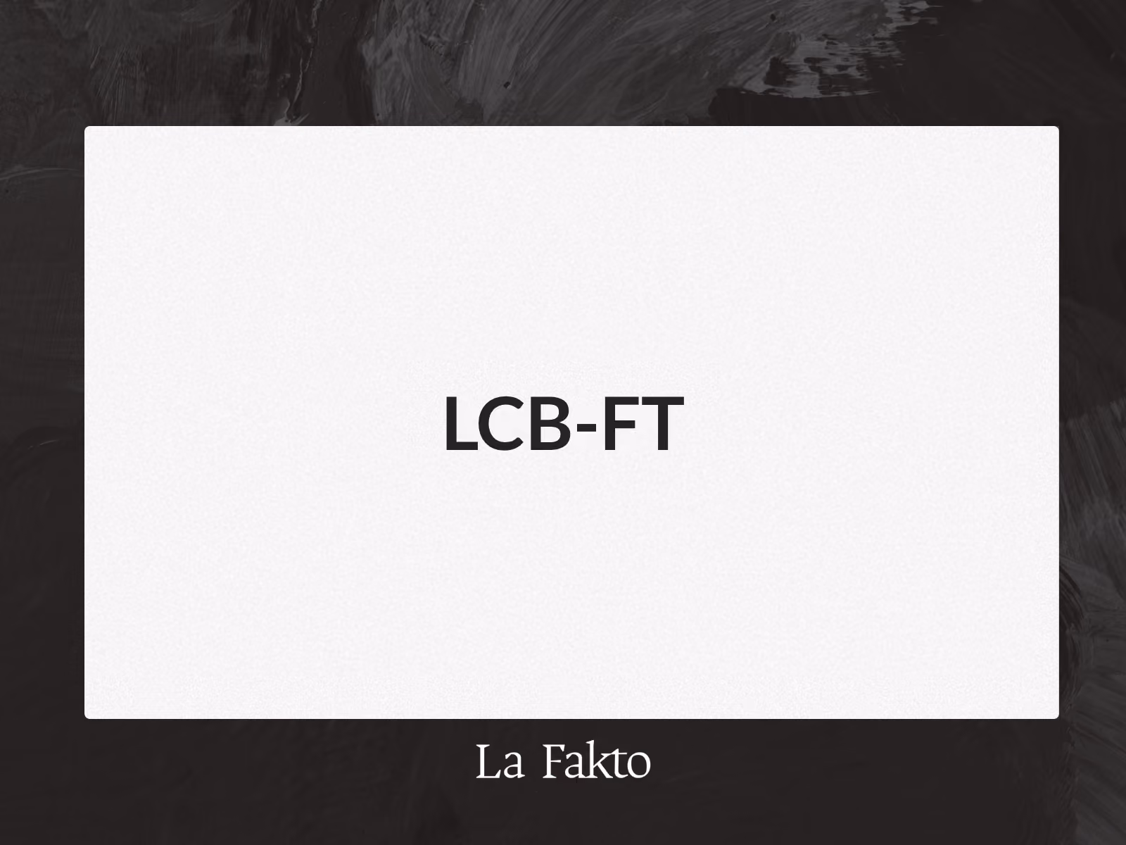 LCB-FT