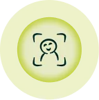 Person with megaphone icon representing paid media and advertising services