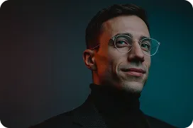 Woman in yellow with arms raised representing energetic marketing strategy