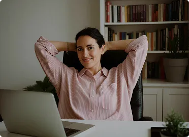 Accounting firm professionals reviewing financial statements and tax documents
