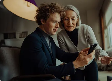 Property technology professionals managing real estate software platform