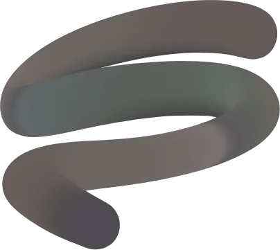 Abstract 3D shape representing integrated marketing strategy