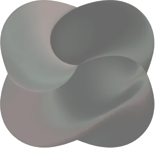 Abstract 3D shape representing focused marketing strategy