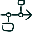 Workflow icon for handing off the whole project