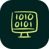 Price tag on a monitor icon for fair pricing