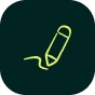 Pencil icon for sending what you have