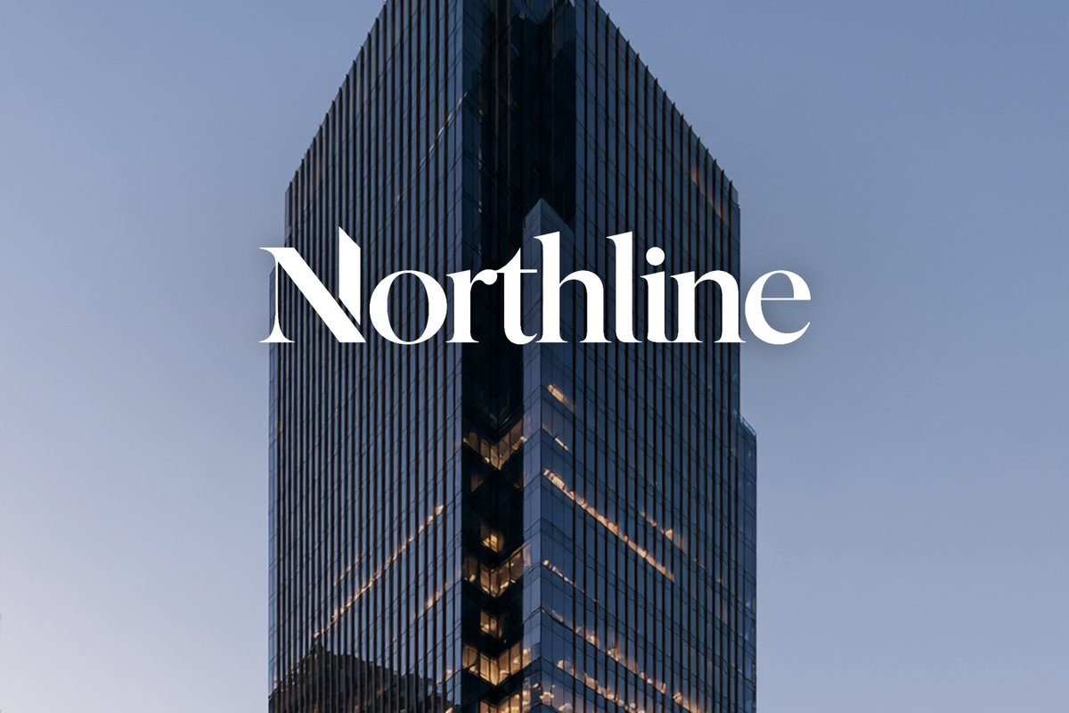 Northline logo over a glass office tower