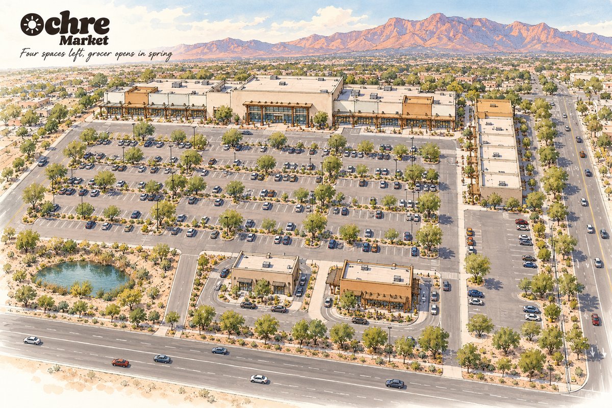 Ochre Market aerial site plan sketch