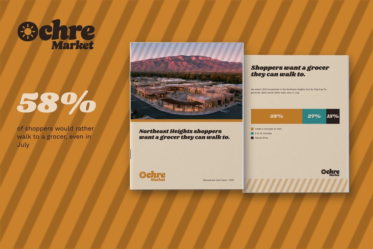 Ochre Market market report with a 58 percent stat