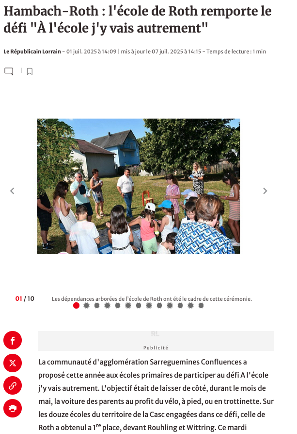 Article Républicain Lorrain DJV 2025