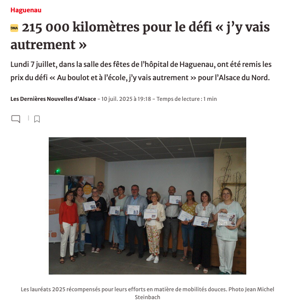 Article DNA Haguenau DJV 2025