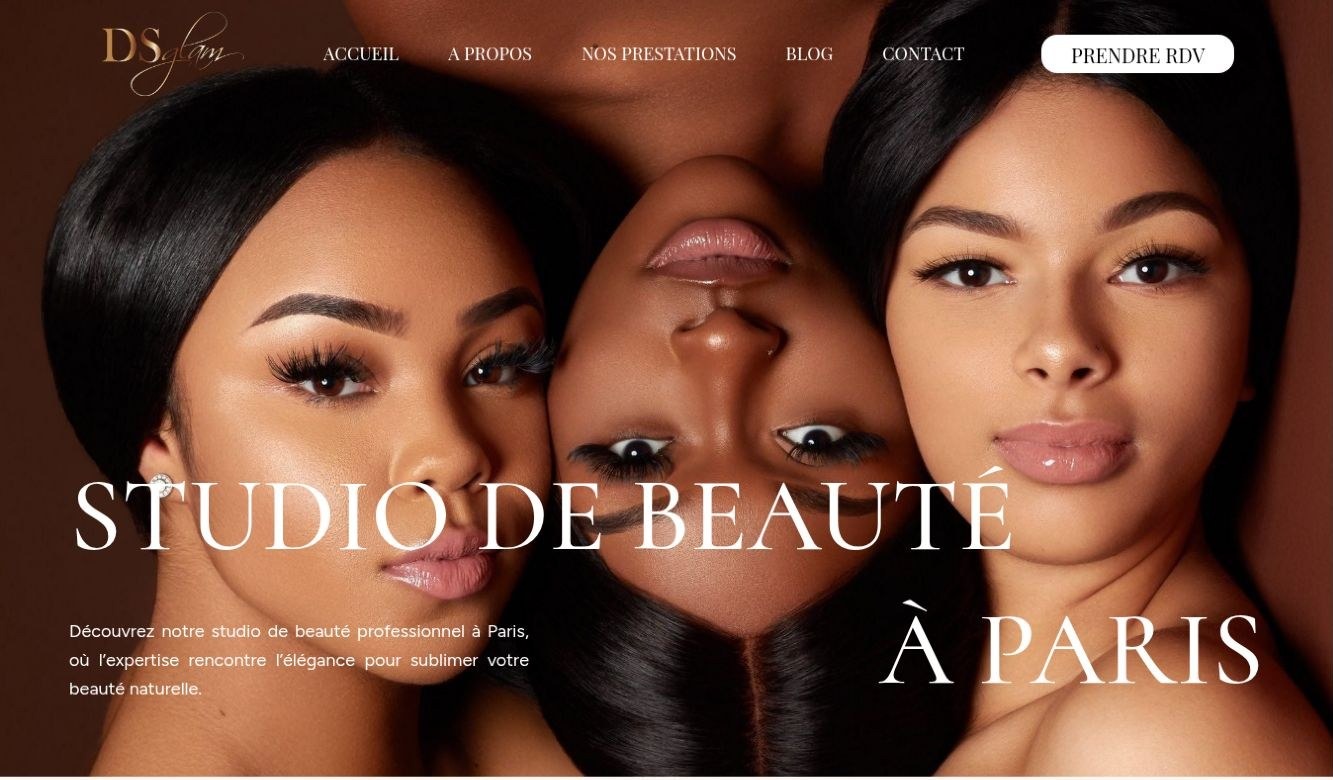 Capture du site DSGlam