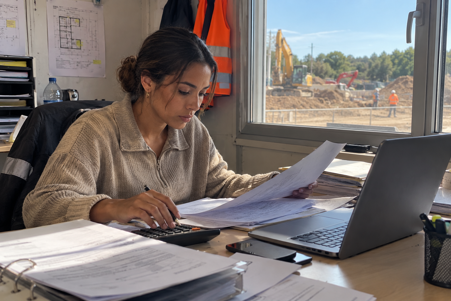 Comptable unique en travaux publics