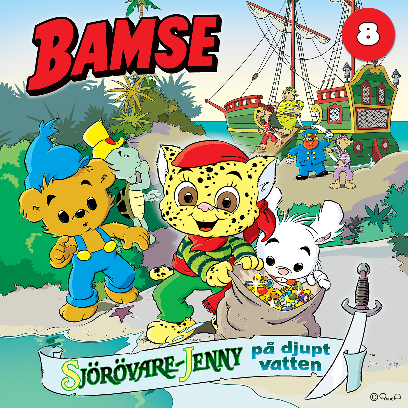Del 8: Bamse -  Sjörövare-Jenny på djupt vatten