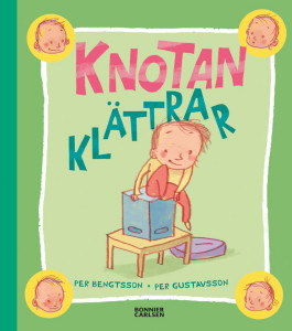 Knotan klättrar