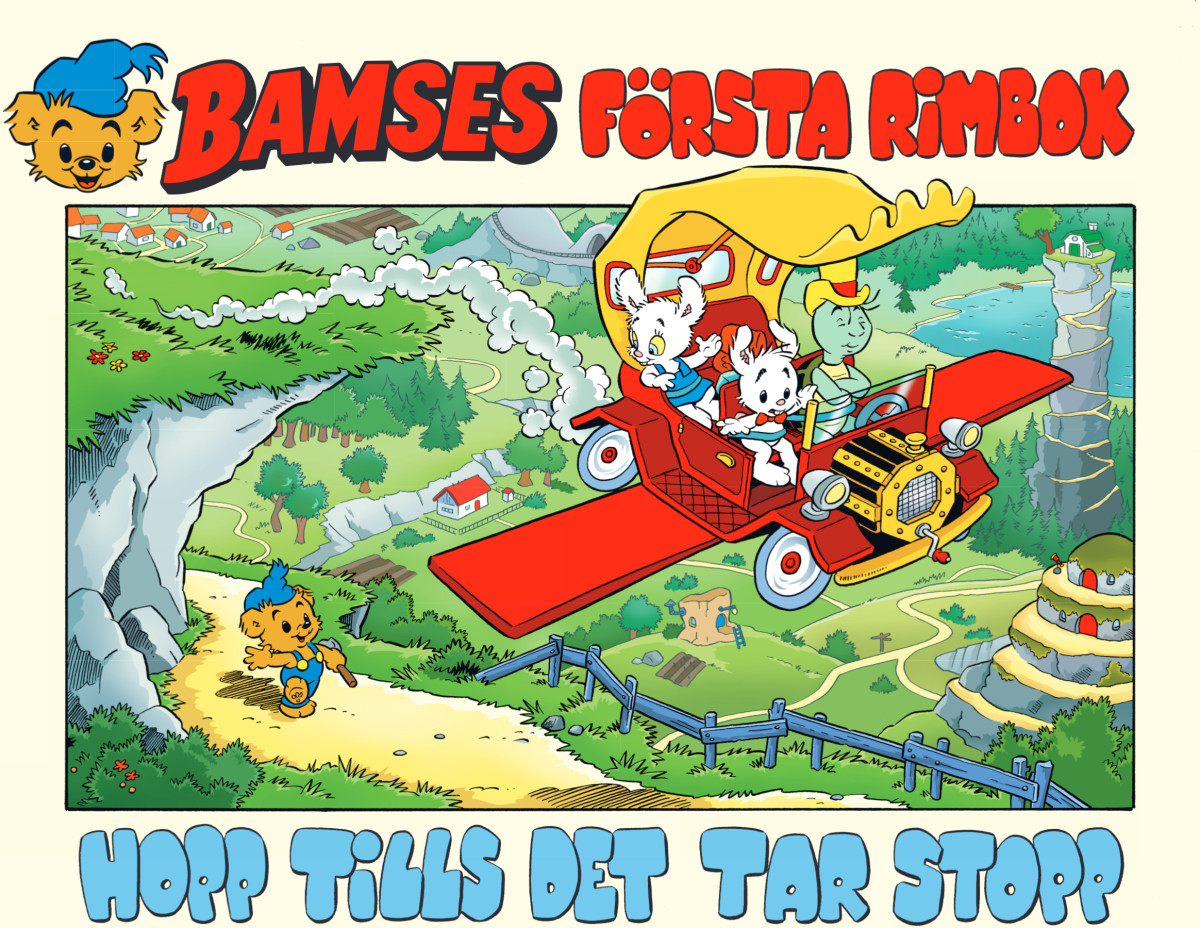 Bamses första rimbok : hopp tills det tar stopp