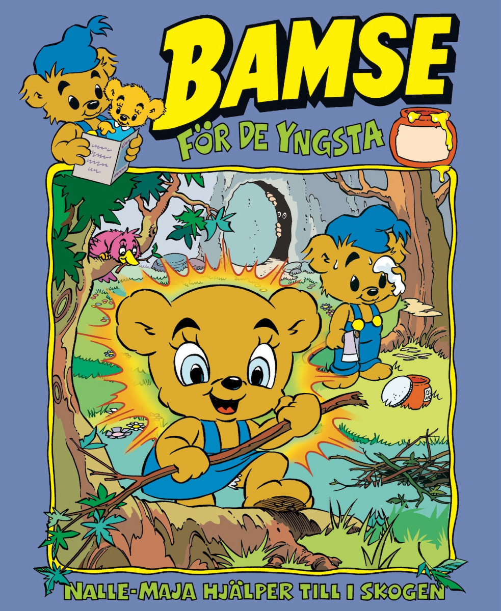Bamse – Nalle-Maja hjälper till i skogen