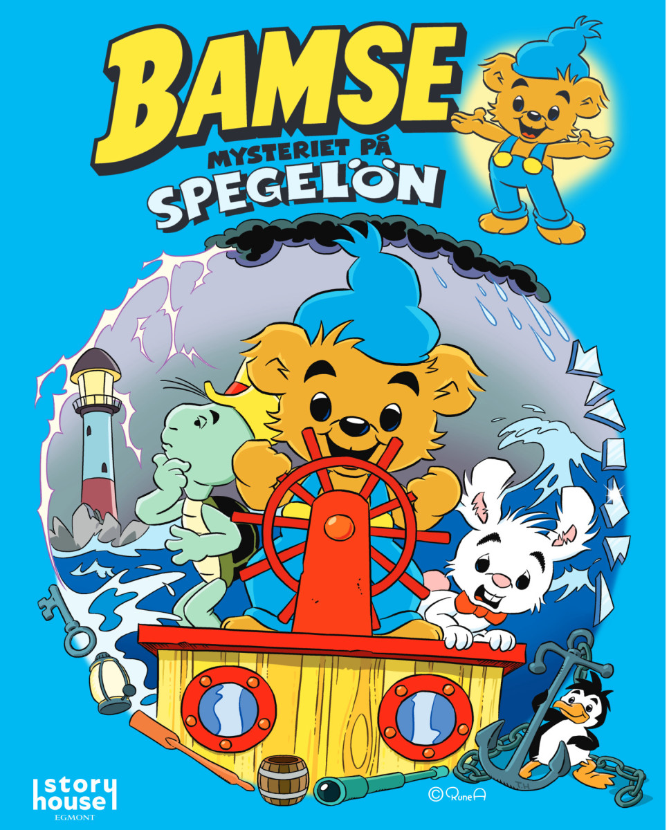 Bamse och mysteriet på spegelön