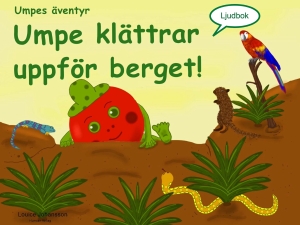 Umpe klättrar upp för berget!