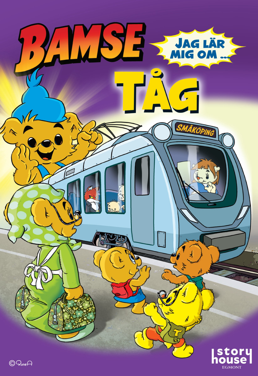 Bamse - Jag lär mig om tåg