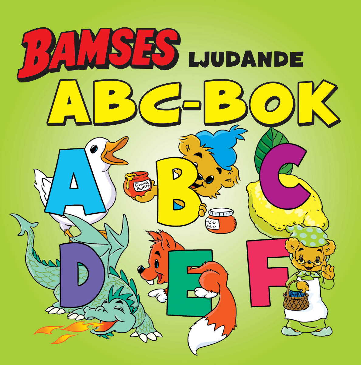 Bamses ljudande ABC-bok