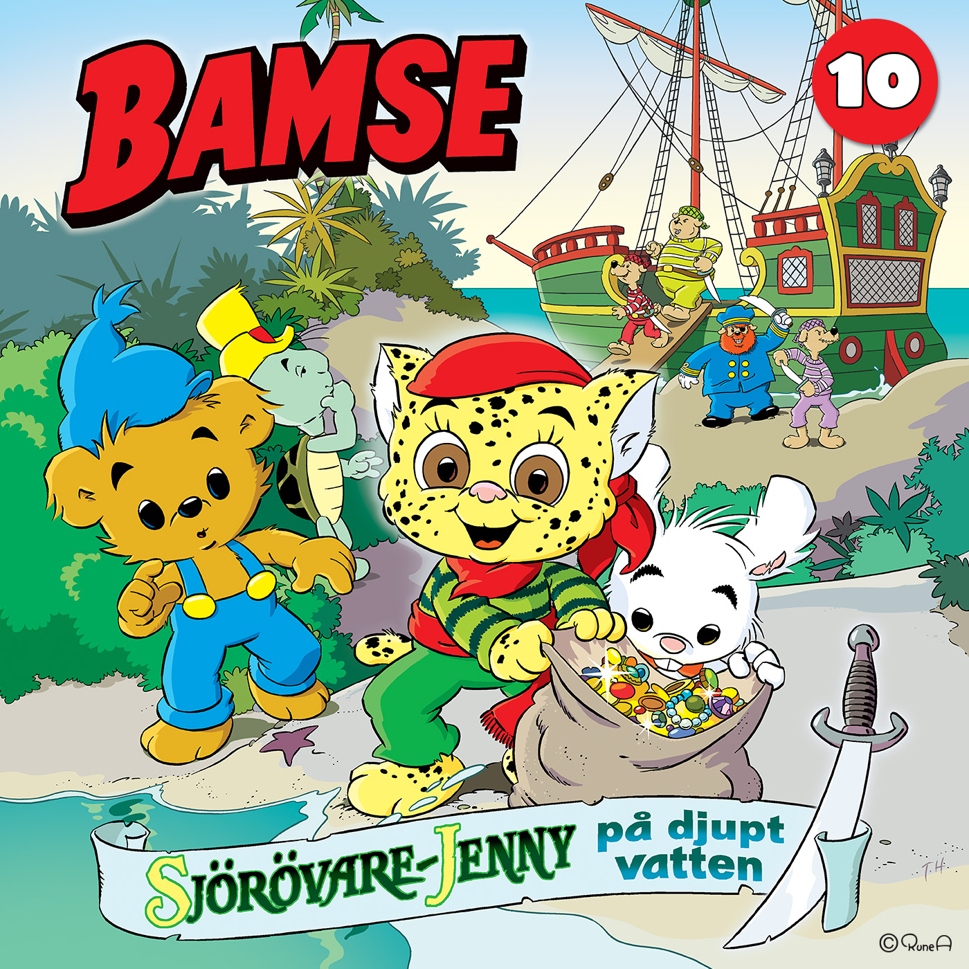 Del 10: Bamse -  Sjörövare-Jenny på djupt vatten