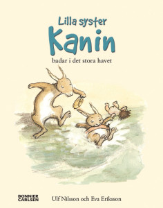 Lilla syster kanin badar i det stora havet